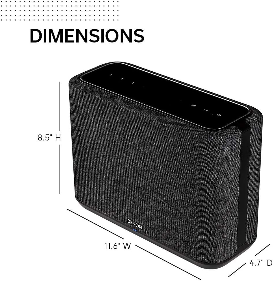 Denon Home 250 Wireless Powered Speaker with HEOS Built - in, Bluetooth, Amazon Alexa, and Apple AirPlay 2 - electronicsexpo.com - Wireless Multi Room System