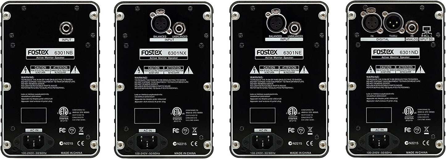 Fostex 6301ND Powered Active Monitor (Single) - electronicsexpo.com - Powered + PA Speakers