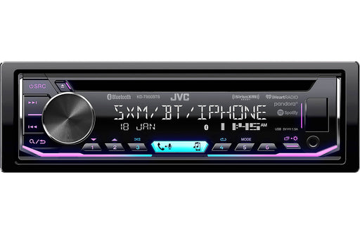 JVC KD-T900BTS CD Receiver Featuring Bluetooth/USB / SiriusXM/Pandora / iHeartRadio/Spotify/ 13-Band EQ - Car Stereo Receivers - electronicsexpo.com