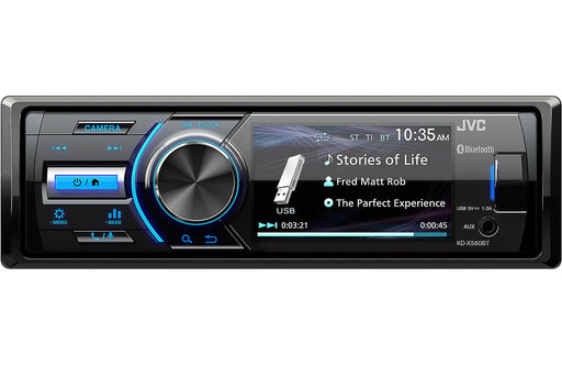 JVC KD-X560BT Digital Media Receiver for Jeep, Powersports, or Marine Applications (Does Not Play CDs) - Car Audio - electronicsexpo.com
