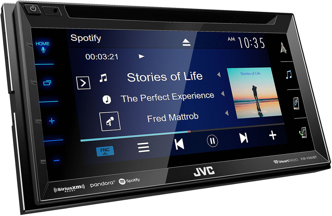 JVC KW-V350BT DVD Multimedia Receiver with Bluetooth - Car Stereo Receivers - electronicsexpo.com
