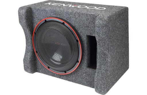 Kenwood Excelon P-XW1221SHP 12" Preloaded High Power Subwoofer Enclosure | Ported Enclosure with One 2-ohm 12" Subwoofer