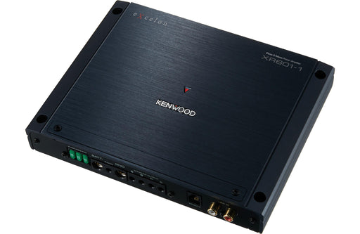 Kenwood Excelon XR601-1 Reference Series Mono Subwoofer Amplifier — 600 watts RMS at 2 ohms - Car Amplifier - electronicsexpo.com