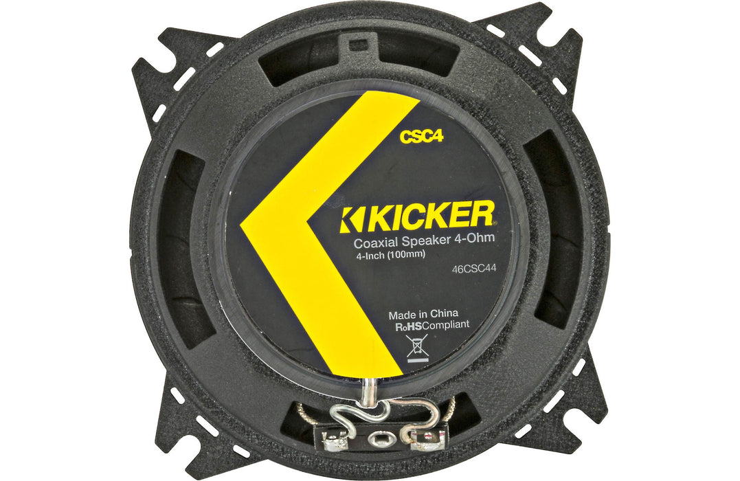 Kicker 46CSC44 4" 2-Way Car Speakers (Pair)