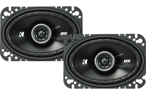 Kicker 43DSC4604 DS Series 4"x6" 2-Way Car Speakers (Pair) - Car Speakers - electronicsexpo.com
