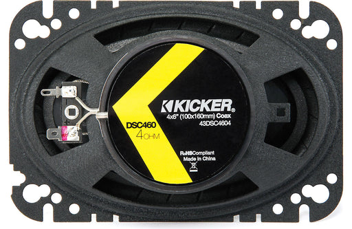 Kicker 43DSC4604 DS Series 4"x6" 2-Way Car Speakers (Pair) - Car Speakers - electronicsexpo.com