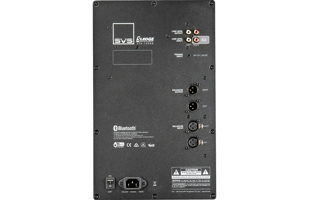 SVS PB16-Ultra 1500 Watt 16" Ported Cabinet Subwoofer (Black Oak Veneer) - Subwoofers - electronicsexpo.com
