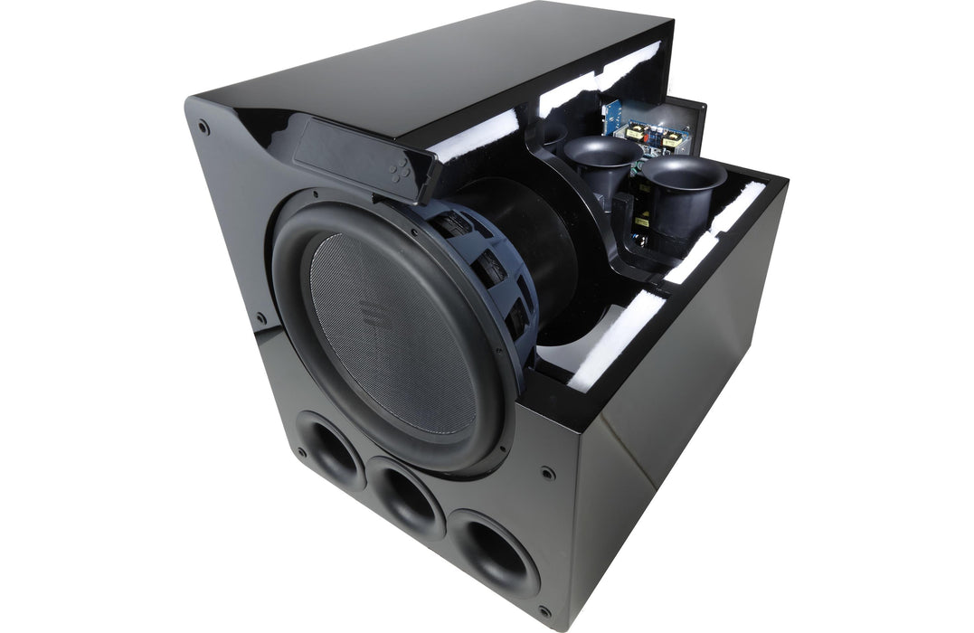 SVS PB16-Ultra Watt Ported Cabinet Subwoofer Gloss Black) | electronicsexpo.com