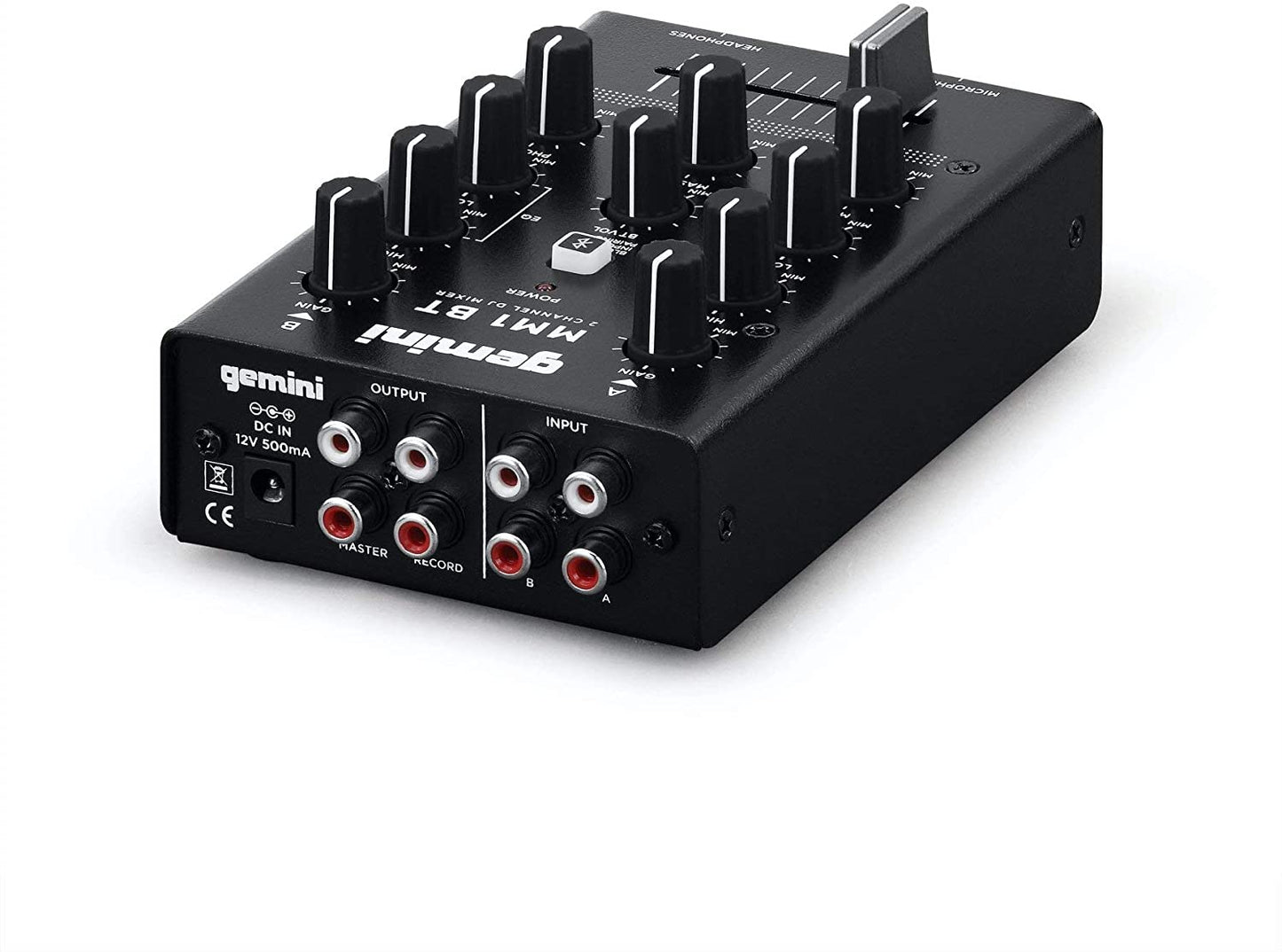 Gemini MM1BT 2 Channel Mini Mixer with Bluetooth - electronicsexpo.com - Pro Mixers