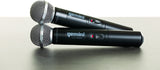 Gemini Sound UHF - 02M Professional Audio DJ Equipment Superior Single Channel Dual 2 Wireless Handheld Microphones Receiver System - electronicsexpo.com - Microphones