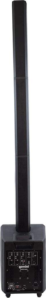 Gemini Sound WRX - 843 Professional Audio Bluetooth 78" Tall Column Line Array PA Speakers, 8" Subwoofer - electronicsexpo.com - Powered + PA Speakers