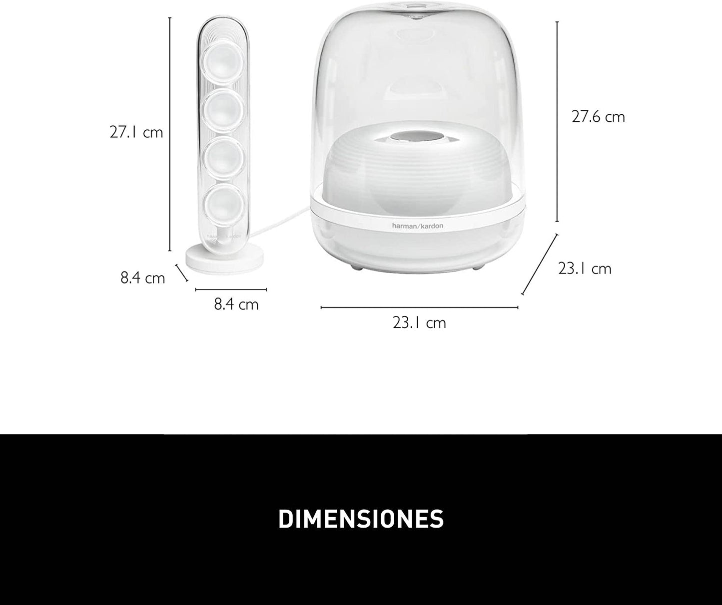 Harman Kardon SoundSticks 4 Bluetooth Wireless 2.1 Speaker System - electronicsexpo.com - Wireless Multi Room System