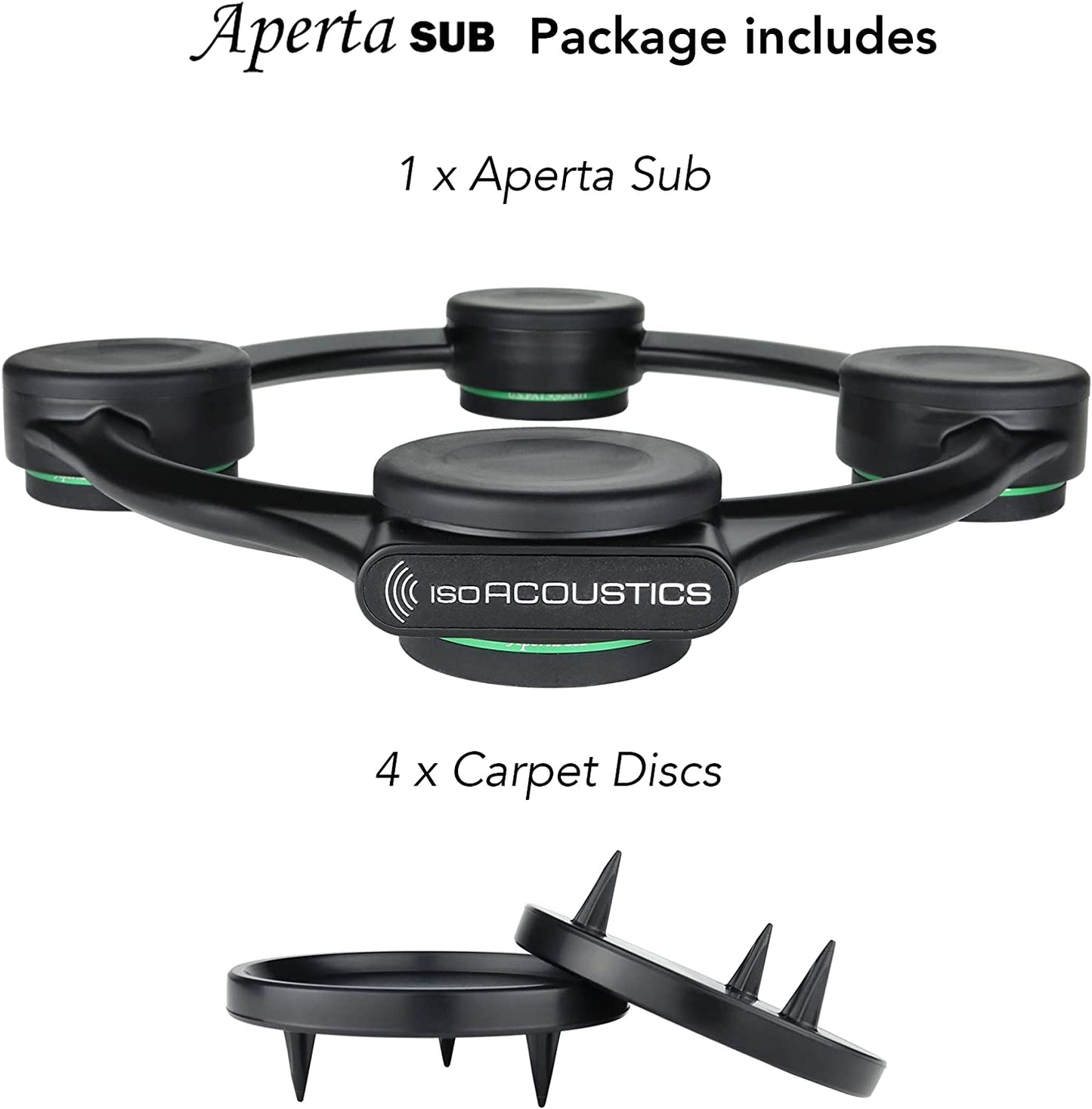 IsoAcoustics Aperta Sub Isolation Frame for Powered Subwoofers - electronicsexpo.com-Speaker Accessories