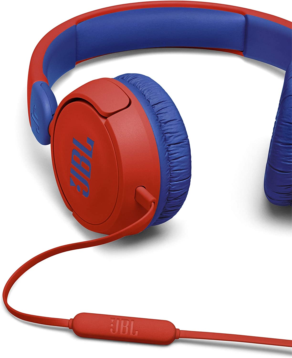 JBL JR 310 Kids On - Ear Headphones (Red/Blue) - electronicsexpo.com - Headphones