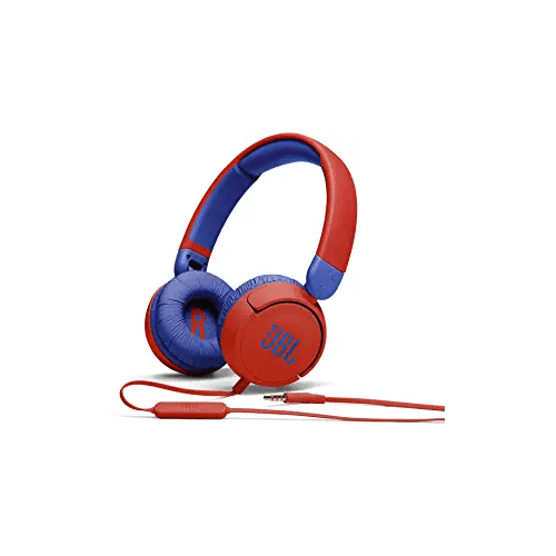 JBL JR 310 Kids On - Ear Headphones (Red/Blue) - electronicsexpo.com - Headphones