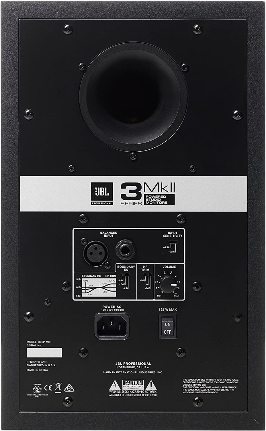 JBL Professional 306P MkII Next - Generation 6" 2 - Way Powered Studio Monitor - electronicsexpo.com - Powered + PA Speakers