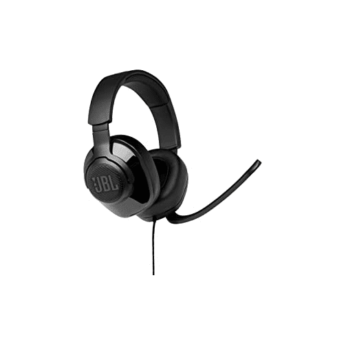 JBL Quantum 300 Wired Over - Ear Gaming Headphones (Black) - electronicsexpo.com - Wired Headphones