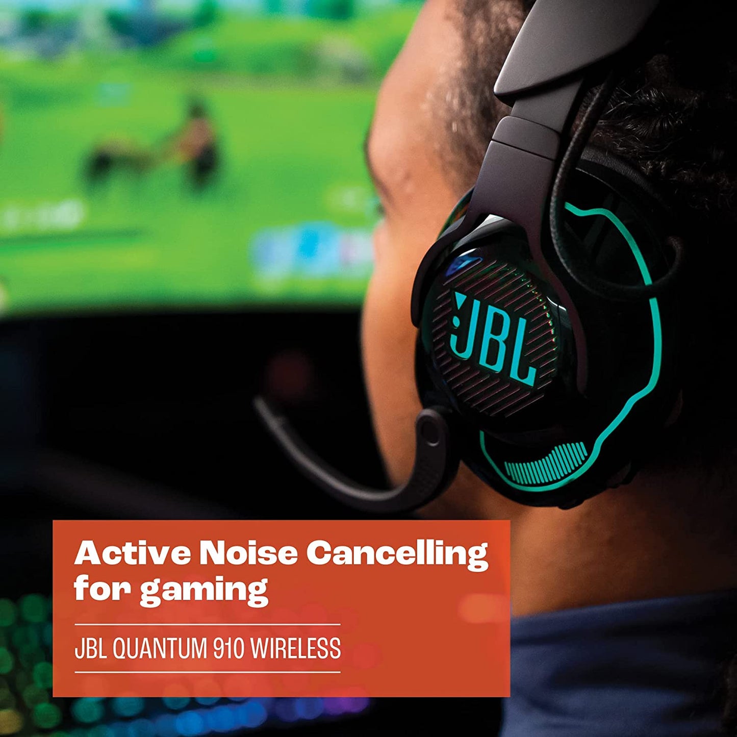 JBL Quantum 910 Wireless Over Ear Gaming Headphones - electronicsexpo.com - Headphones
