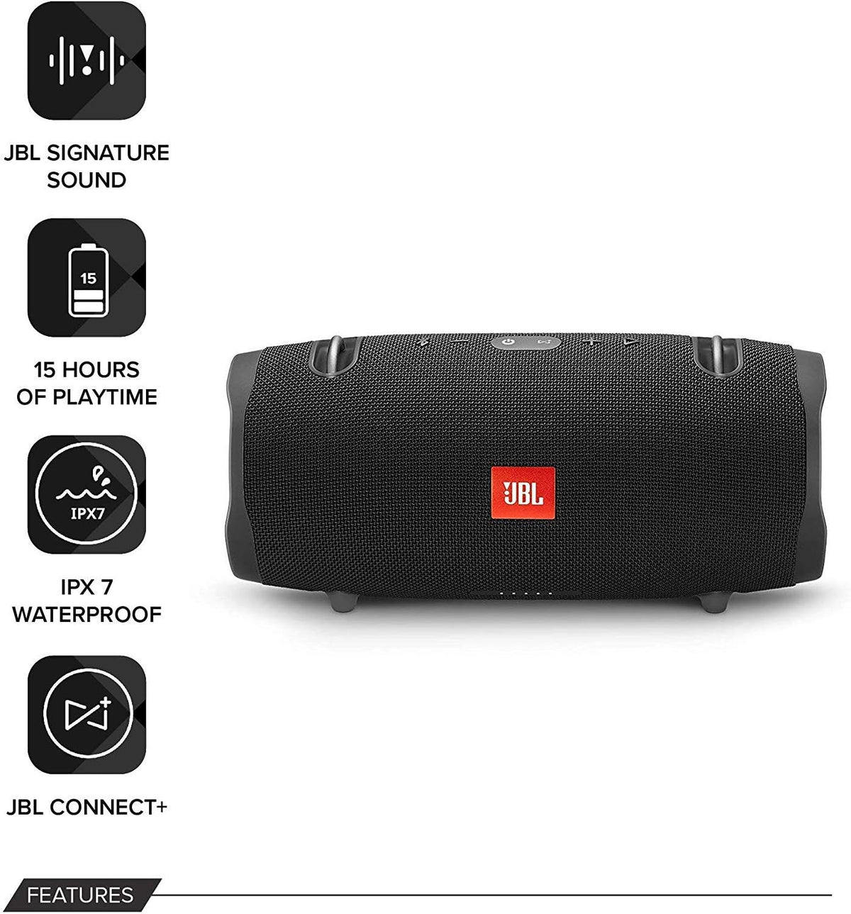 JBL Xtreme 2 Portable Wireless Bluetooth Speakers (2 Speaker Bundle) - electronicsexpo.com - Bluetooth Speakers