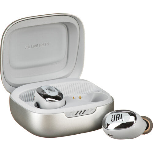JBL Live Pro 2: 40 Hours of Playtime, True Adaptive Noise Cancelling, Smart  Ambient, and Beamforming mics (Blue), Small