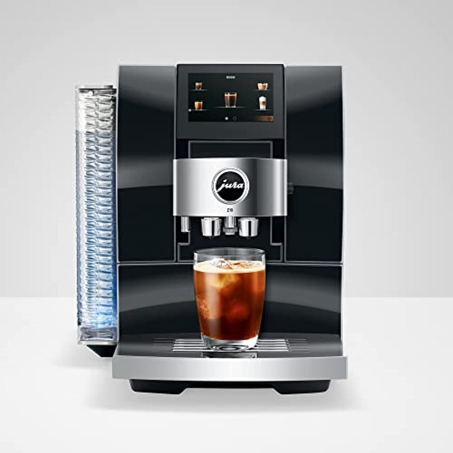 JURA Z10 (NAA) Automatic Coffee Center for HOT and COLD Coffee Specialties (Diamond Black) - electronicsexpo.com - Coffee Machines