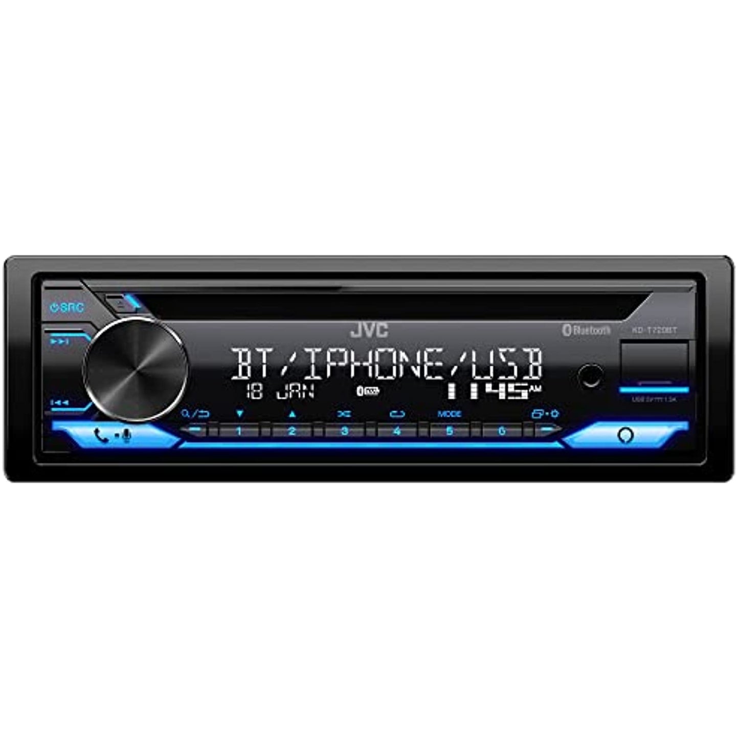 JVC KD - T720BT Car Stereo Receiver - electronicsexpo.com - Car Stereo Receivers