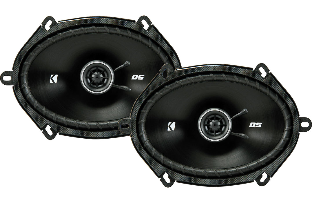 Kicker 43DSC6804 DS Series 6x8" 2-Way Car Speakers