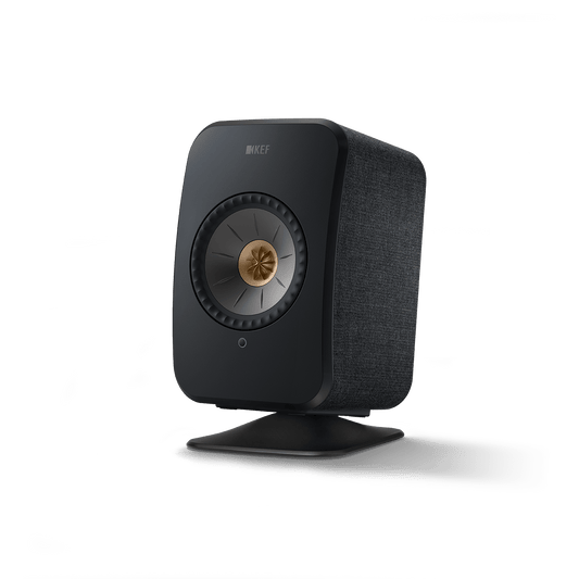 KEF P1 Black Desk Pad For LSX & LSX II Speakers (Pair) - electronicsexpo.com - Speaker Accessories