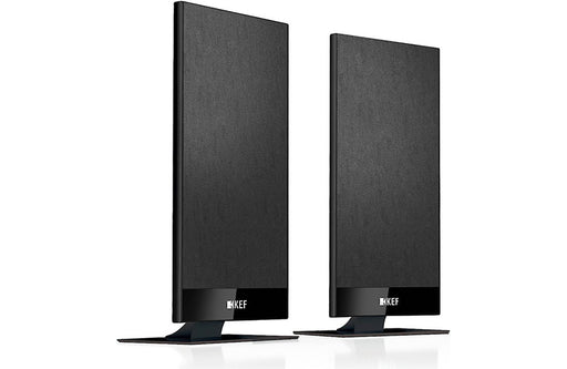 KEF T101 Ultra-Thin Wall-Mountable Home Theater Speakers (Black/Pair)