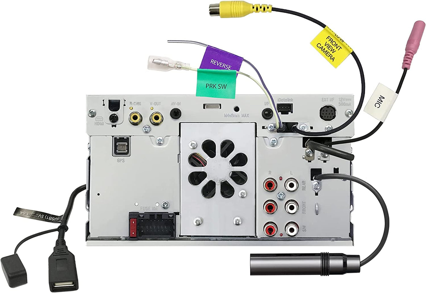 Kenwood DMX8709S 6.8" Double - DIN Capacitive Touch Screen Car Stereo Receiver - electronicsexpo.com - Car Stereo Receivers