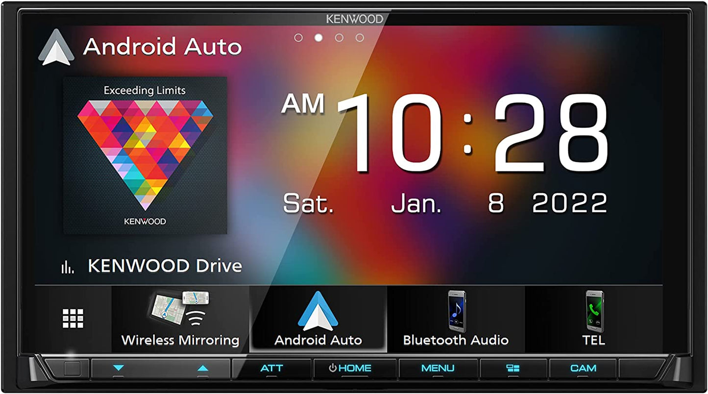 Kenwood DMX9708S Digital Multimedia Receiver (Does Not Play Discs) - electronicsexpo.com - Car Stereo Receivers