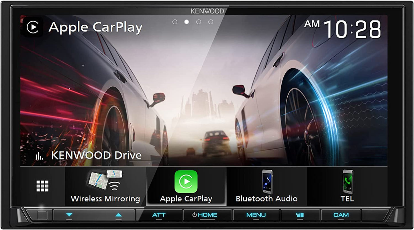 Kenwood DMX9708S Digital Multimedia Receiver (Does Not Play Discs) - electronicsexpo.com - Car Stereo Receivers