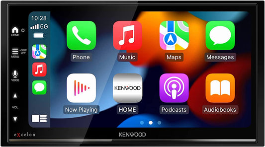 Kenwood Excelon DMX809S 6.95" Double - DIN Capacitive Touch Screen Car Stereo Receiver - electronicsexpo.com - Car Stereo Receivers