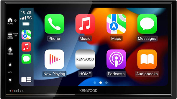 Kenwood Excelon DMX809S 6.95" Double - DIN Capacitive Touch Screen Car Stereo Receiver - electronicsexpo.com - Car Stereo Receivers