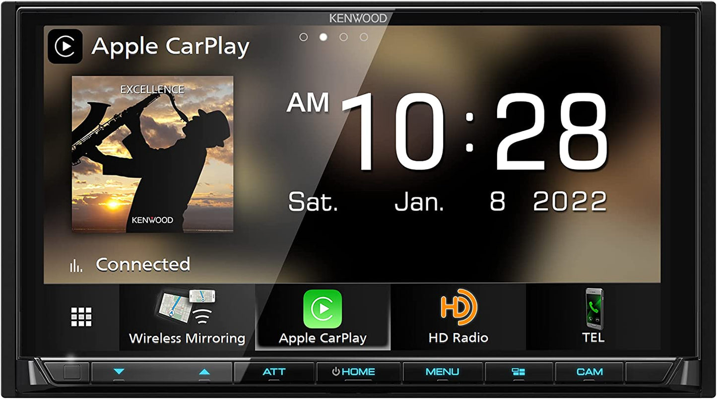Kenwood Excelon DMX958XR Reference 6.8" Full HD Capacitive Touchscreen Car Stereo Receiver - electronicsexpo.com - Car Stereo Receivers