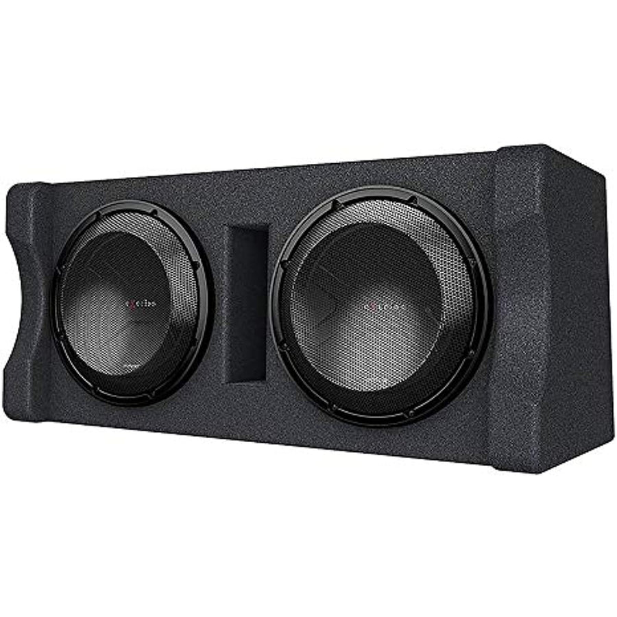 Kenwood Excelon P - XW1221D Ported 2 - ohm Dual Enclosure with Two 12" Subwoofers - electronicsexpo.com - Car Subwoofers