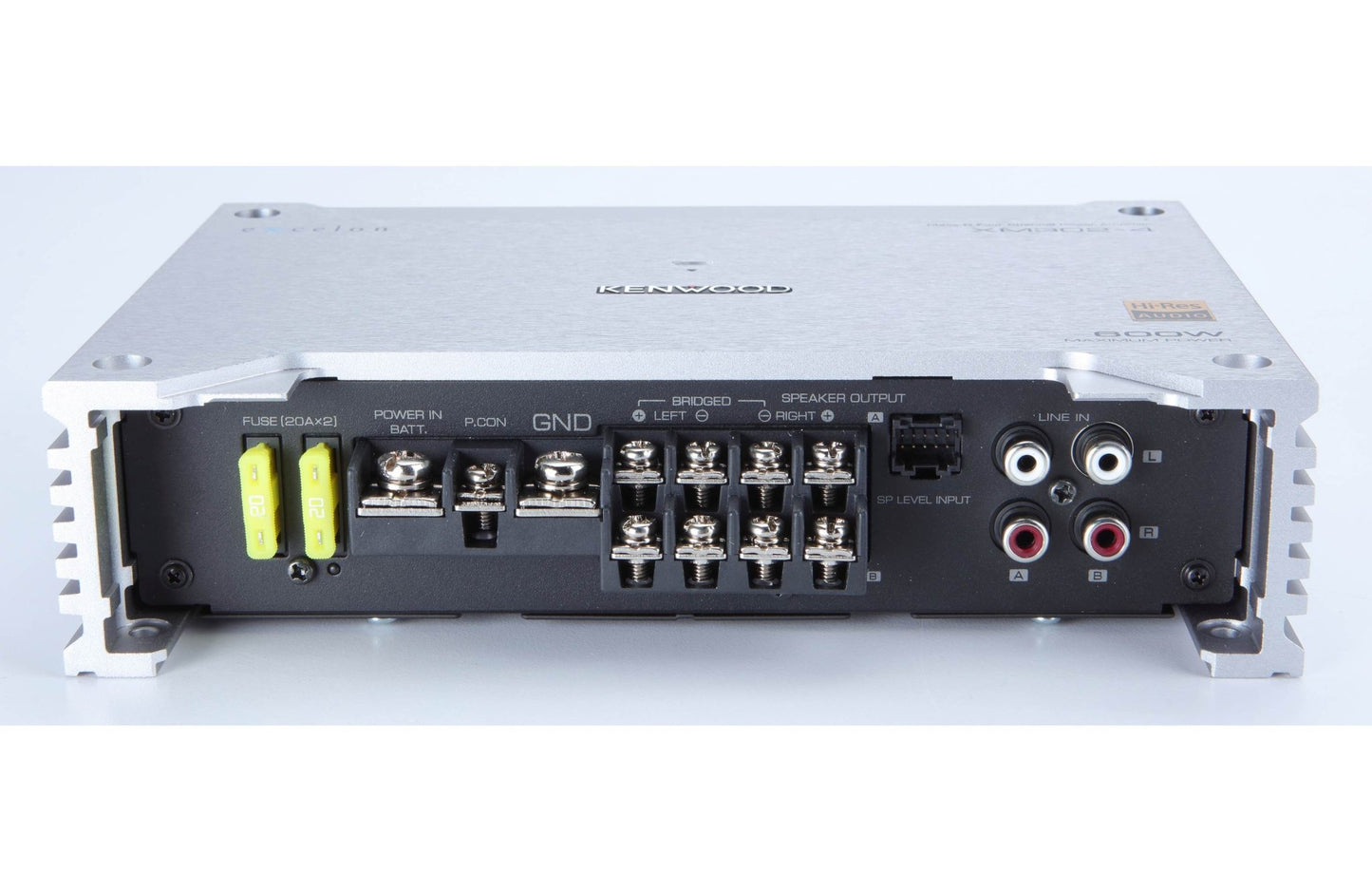 Kenwood Excelon XM302 - 4 4 - Channel Powersports/Marine Amplifier - electronicsexpo.com - Car Amplifiers + Equalizers
