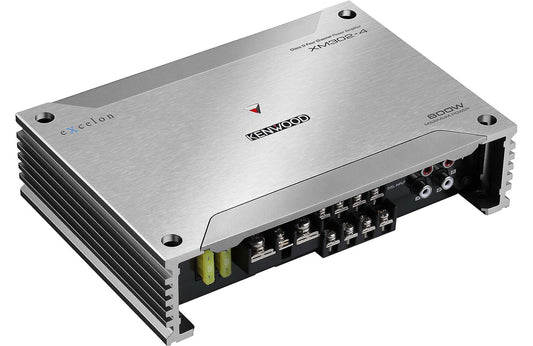 Kenwood Excelon XM302 - 4 4 - Channel Powersports/Marine Amplifier - electronicsexpo.com - Car Amplifiers + Equalizers