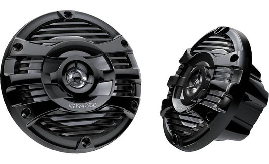 Kenwood KFC - 1653MRB 6 - 1/2" 2 - Way Marine Speakers (Black/Pair) - electronicsexpo.com - Marine Speakers