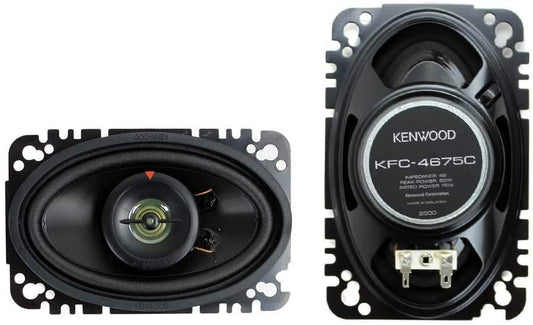 Kenwood KFC - 4675C 4"x6" 2 - Way Car Speakers (Pair) - electronicsexpo.com - Car Speakers