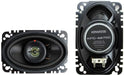 Kenwood KFC-4675C 4"x6" 2-Way Car Speakers (Pair)