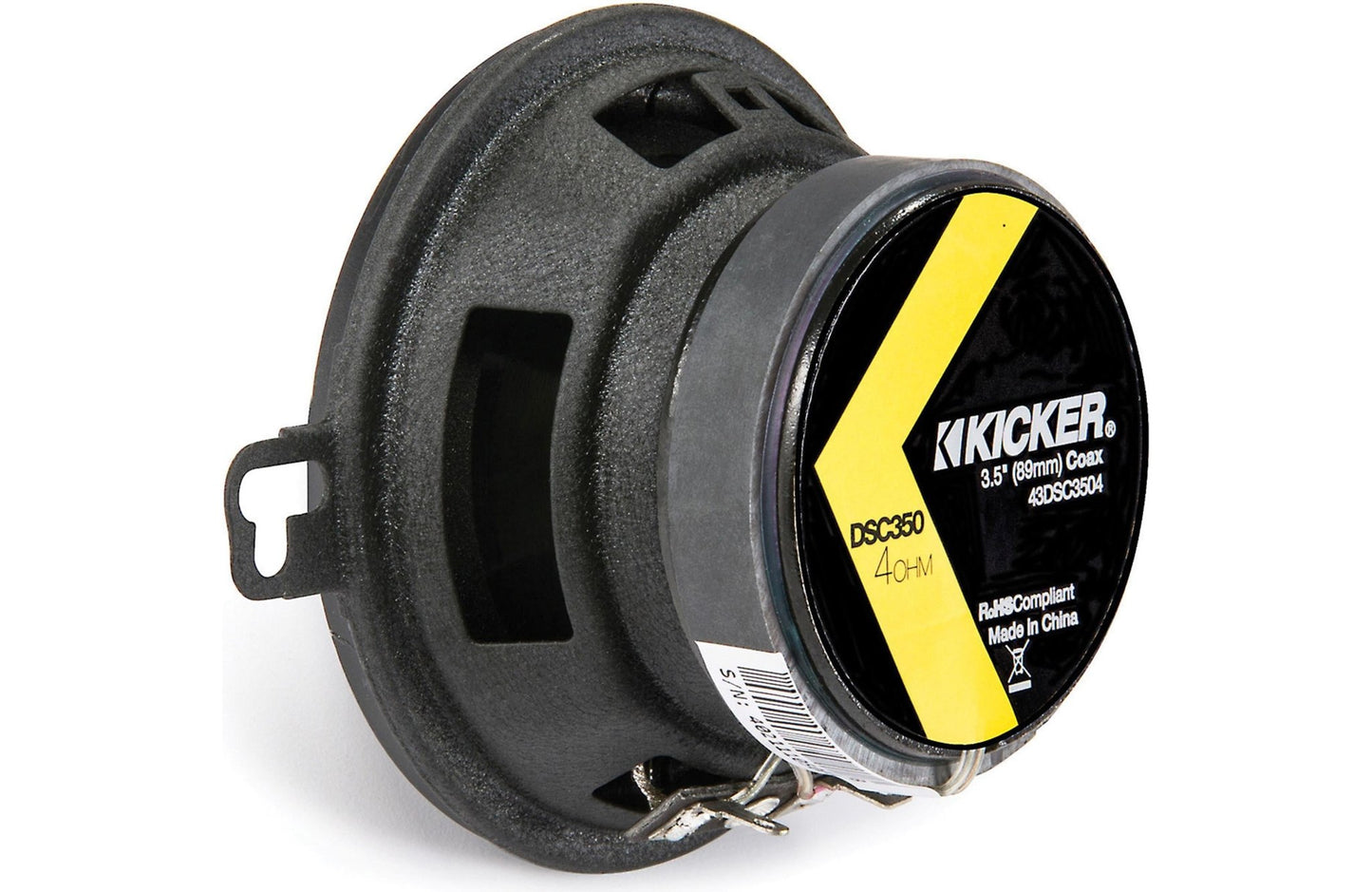 Kicker 43DSC3504 DS Series 3 - 1/2" 2 - Way Car Speakers (Pair) - electronicsexpo.com - Car Speakers