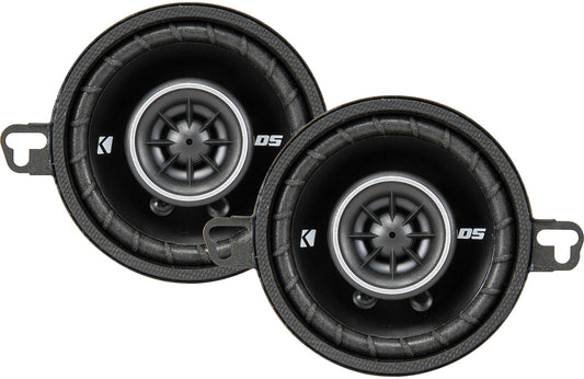 Kicker 43DSC3504 DS Series 3 - 1/2" 2 - Way Car Speakers (Pair) - electronicsexpo.com - Car Speakers