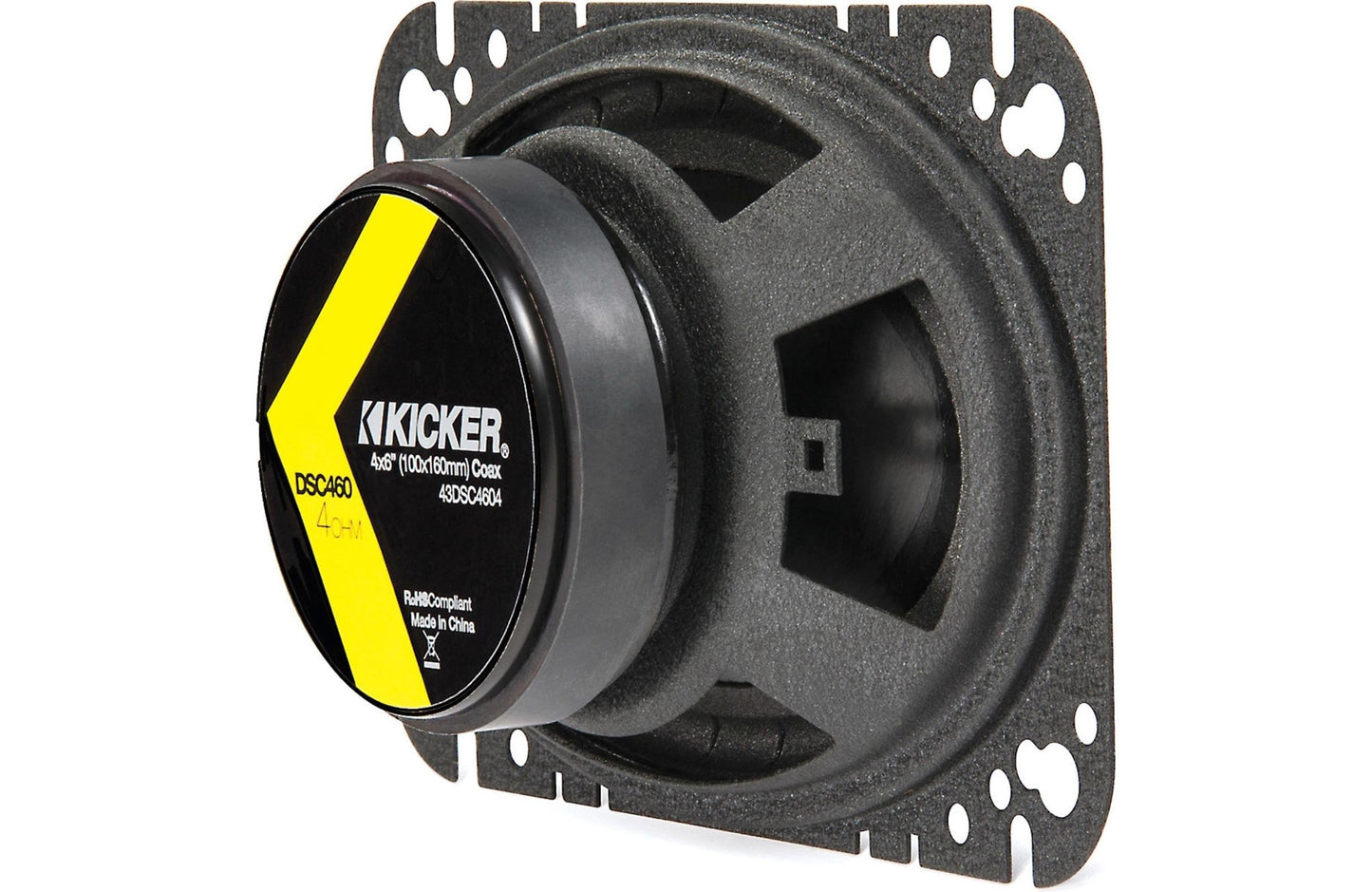 Kicker 43DSC4604 DS Series 4x6" 2 - Way Car Speakers (Pair) - electronicsexpo.com - Car Speakers