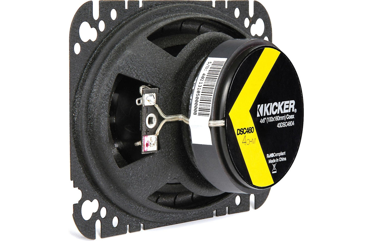 Kicker 43DSC4604 DS Series 4x6" 2 - Way Car Speakers (Pair) - electronicsexpo.com - Car Speakers
