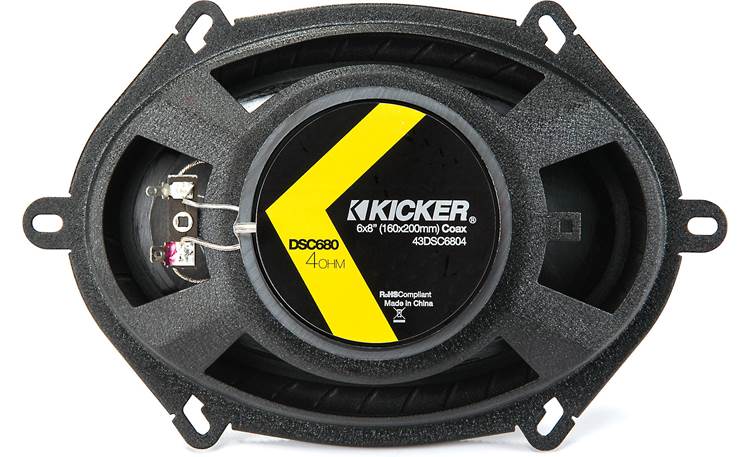 Kicker 43DSC6804 DS Series 6x8" 2 - Way Car Speakers (Pair) - electronicsexpo.com - Car Speakers