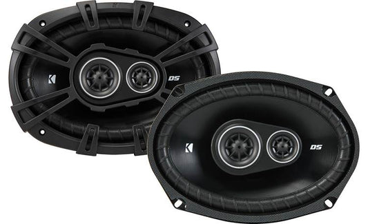 Kicker 43DSC69304 DS Series 6x9" 3 - Way Car Speakers (Pair) - electronicsexpo.com - Car Speakers