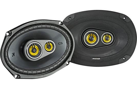 Kicker 46CSC6934 6"x9" 3 - Way Car Speakers (Pair) - electronicsexpo.com - Car Speakers