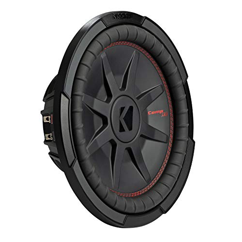 Kicker 48CWRT122 CompRT Series Shallow - Mount 12" Subwoofer Dual 2 - ohm Voice Coils - electronicsexpo.com - Car Speakers