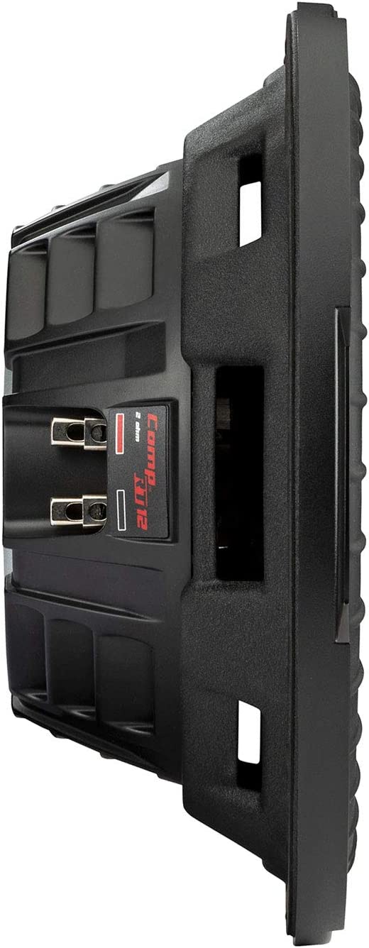 Kicker 48CWRT124 CompRT Series Shallow - Mount 12" Subwoofer Dual 4 - ohm Voice Coils - electronicsexpo.com - Car Speakers